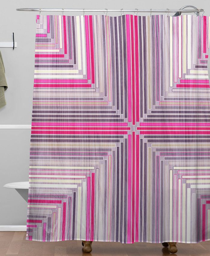 Deny Designs Iveta Abolina Electric Fields Shower Curtain Macy's