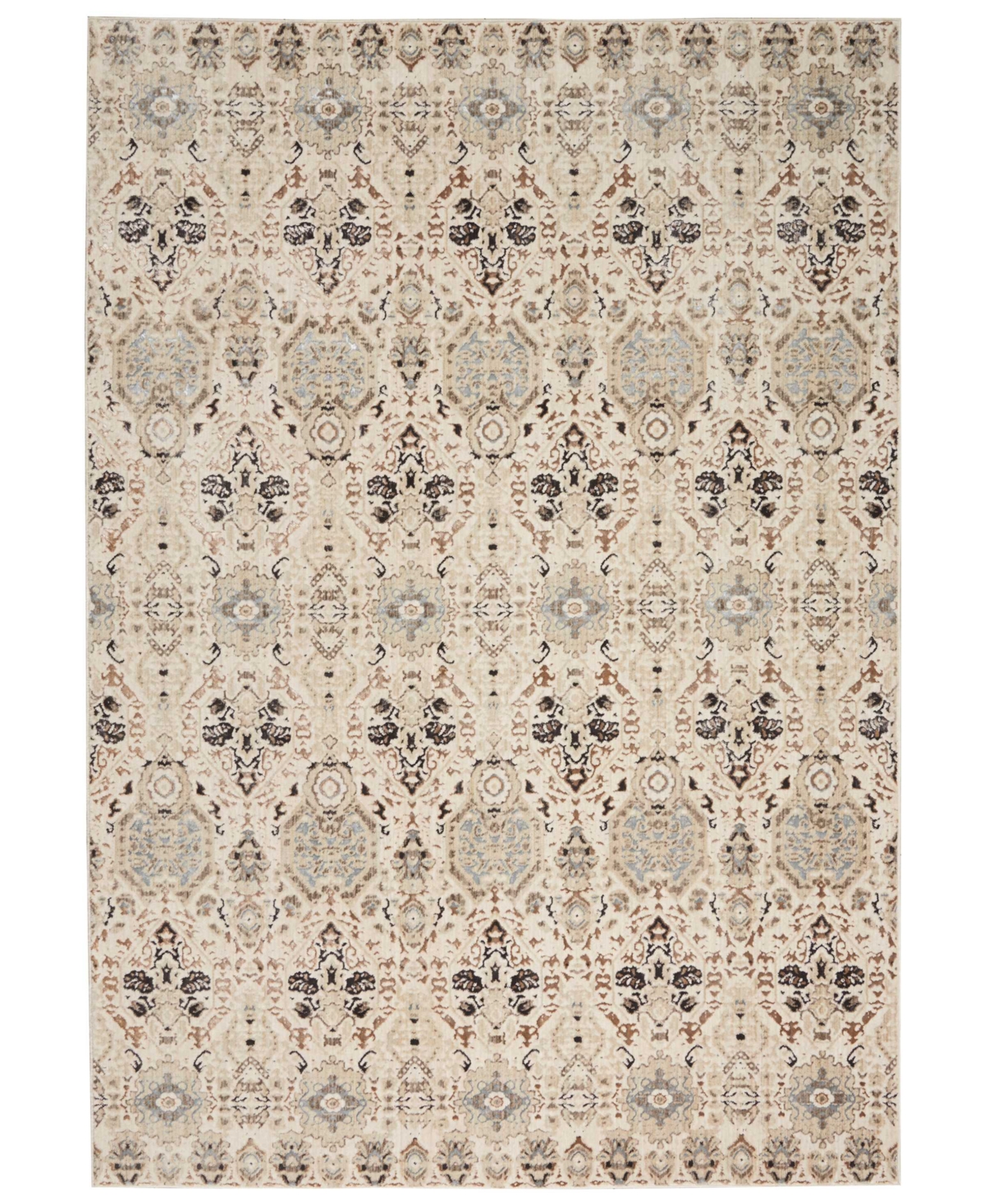 kathy ireland Home KI34 Silver Screen KI341 5'3in x 7'3in Area Rug - Gray