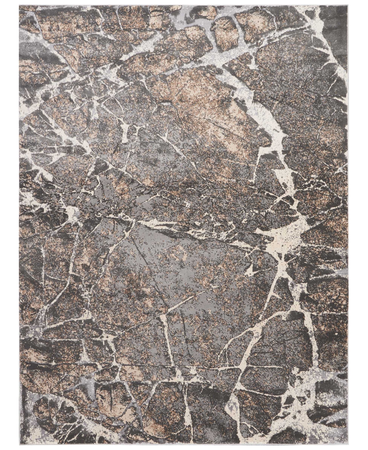 kathy ireland Home KI35 Heritage KI351 Gray 8' x 10'5in Area Rug - Gray