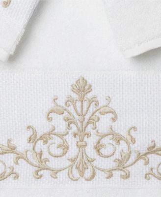 Scarlet 3-Pc. Embellished Towel Set