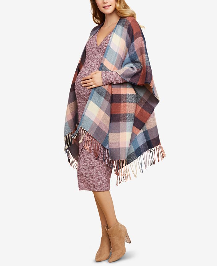 Jessica Simpson Maternity Fringed Kimono Blouse Macy's