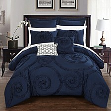 Rosalia 7-Pc King Comforter Set