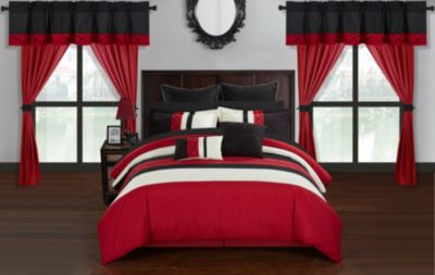 Chic Home Idit 24-Pc Queen Comforter Set
