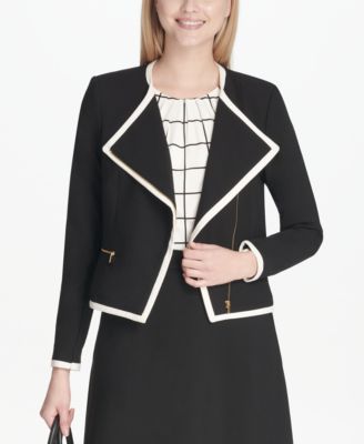 calvin klein lux jacket with zip