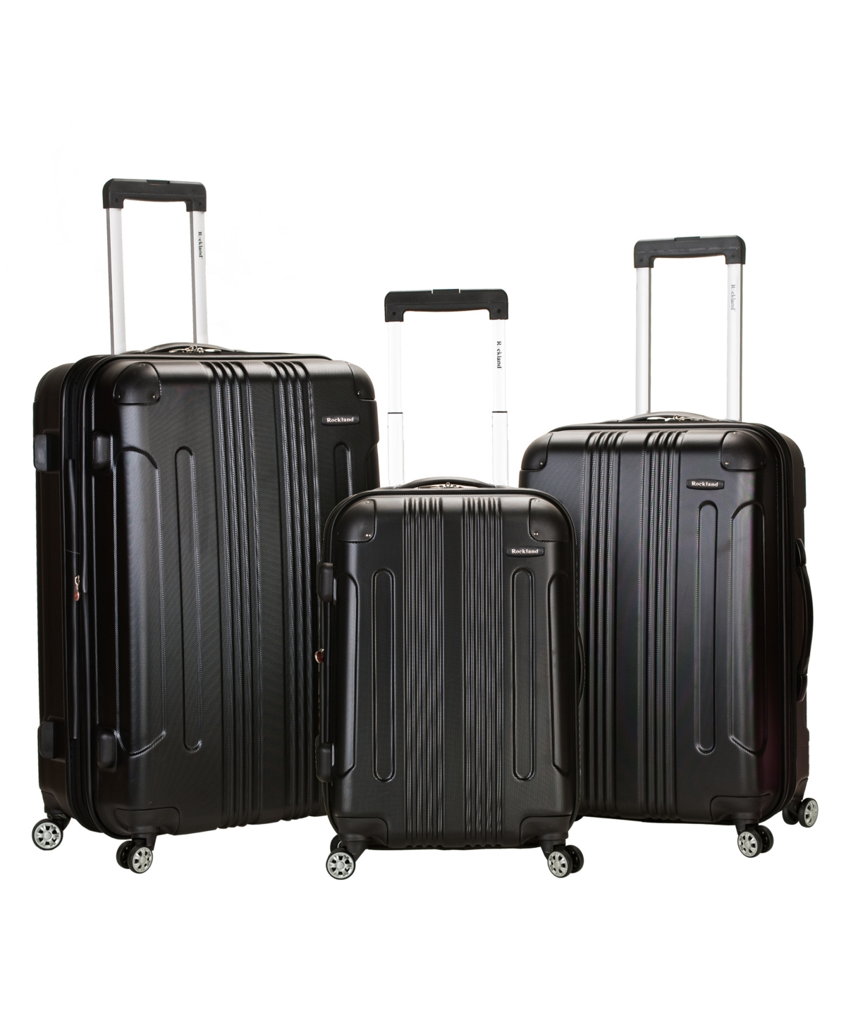 Rockland Sonic 3-Pc. Hardside Luggage Set