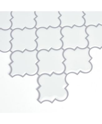 Brewster Home Fashions Quatrefoil Peel And Stick Backsplash Tiles