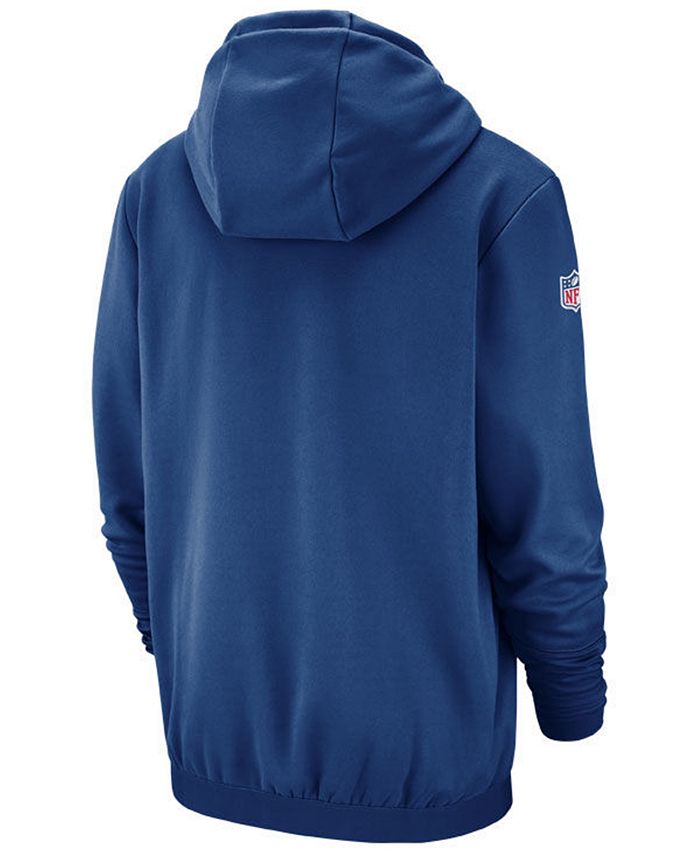 Nike Men's Indianapolis Colts Sideline Player Local Therma Hoodie - Macy's