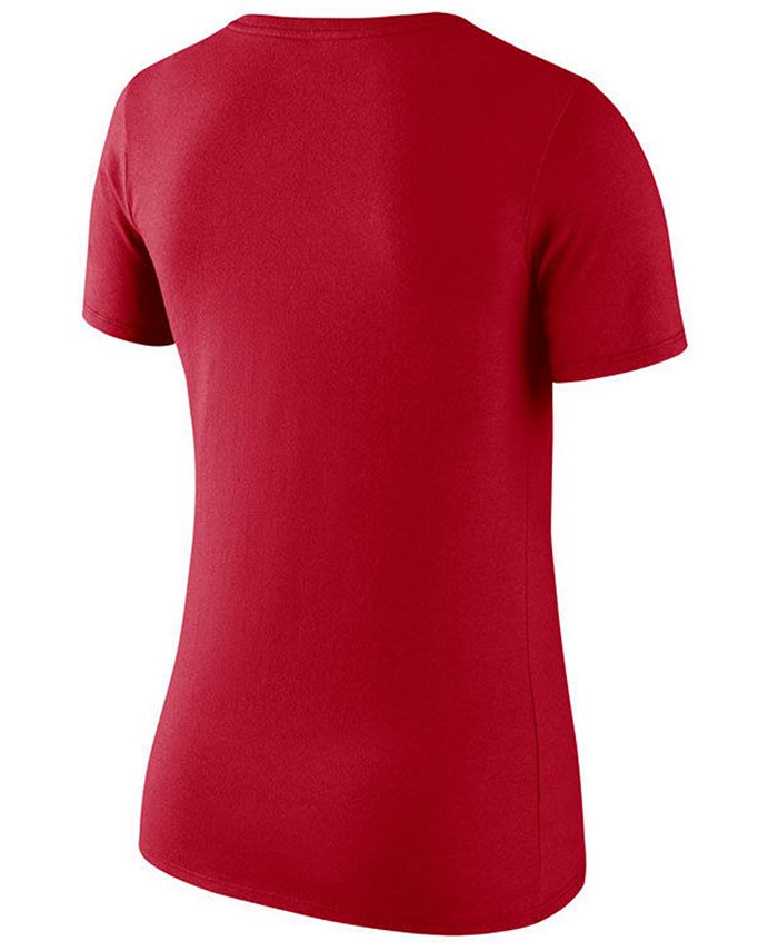 Nike Women's Ohio State Buckeyes Cotton Basketball T-Shirt - Macy's