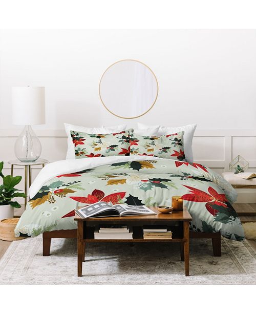 Deny Designs Iveta Abolina Hello December Twin Duvet Set Reviews