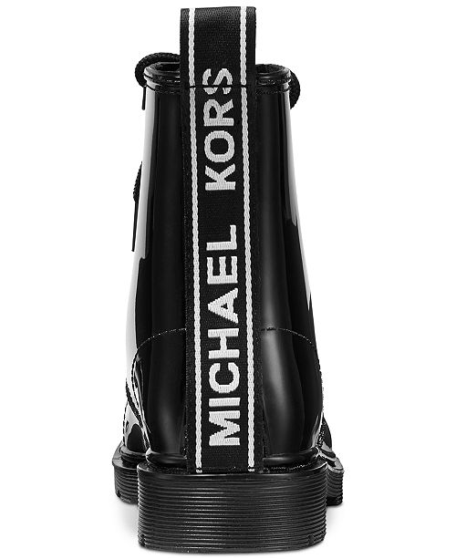 tavie leather combat boot
