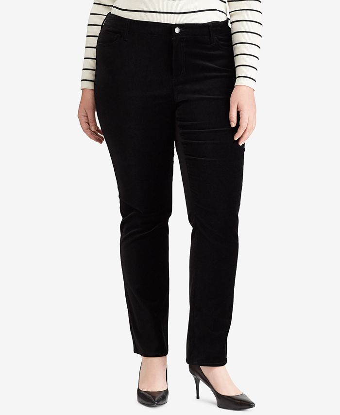Lauren Ralph Lauren Plus Size Premier Straight Jeans Macy's