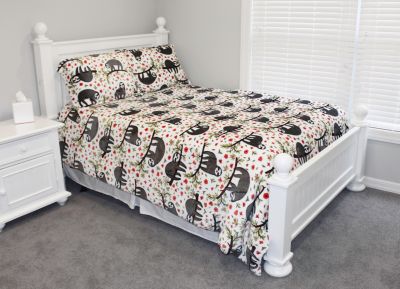 Jimco Lamp Manufacturing Co Seth Sloth Flannel Fleece 2 Piece