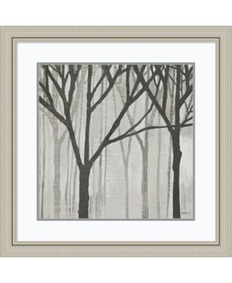 Amanti Art - Spring Trees Greystone III 30x30 Framed Art Print