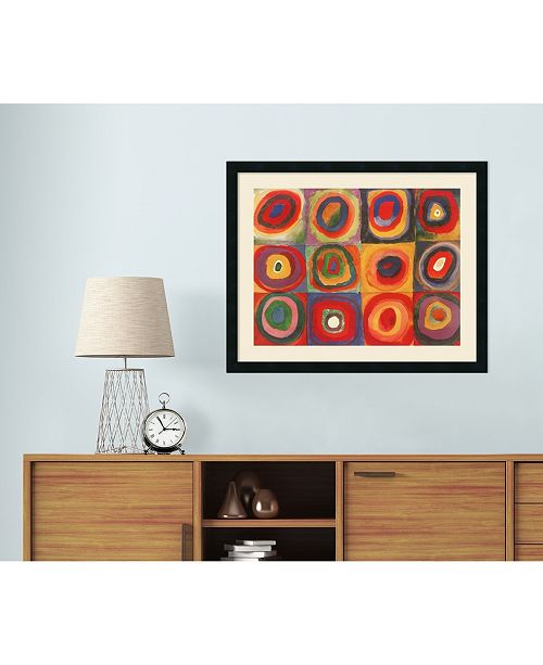 Amanti Art Farbstudie Quadrate 1913 Framed Art Print Reviews Home Macy S