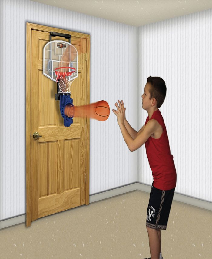 Franklin Sports Shoot Again Basketball Set, Electronic scoring & Timer