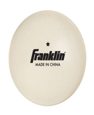 Franklin Sports 40mm 1 Star White Table Tennis Balls - 36 Pack - Macy's