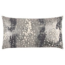 Abstract Design Polyester Filled Decorative Pillow, 14" x 26"