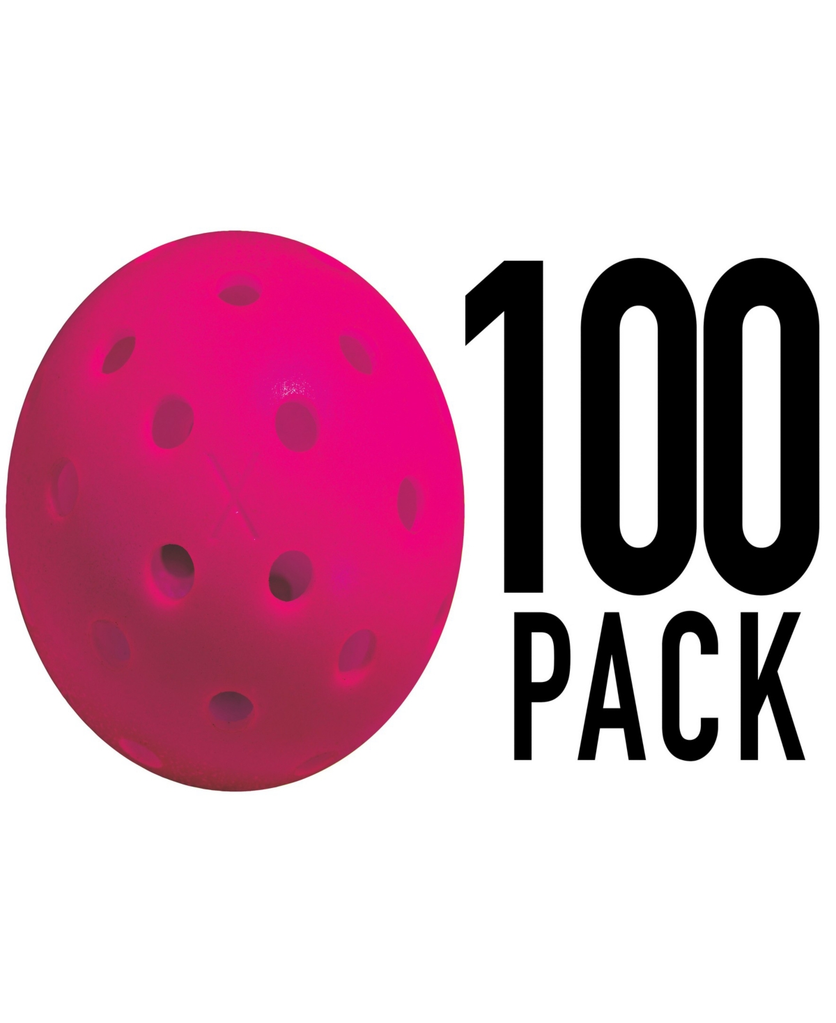 Franklin Sports X-40 Performance Outdoor Pickleballs In Pink