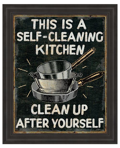 Metaverse Self Cleaning Kitchen By Pela Studio Framed Art