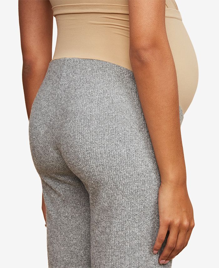 Motherhood Maternity Rib Knit Pants with Secret Fit Belly Macy's
