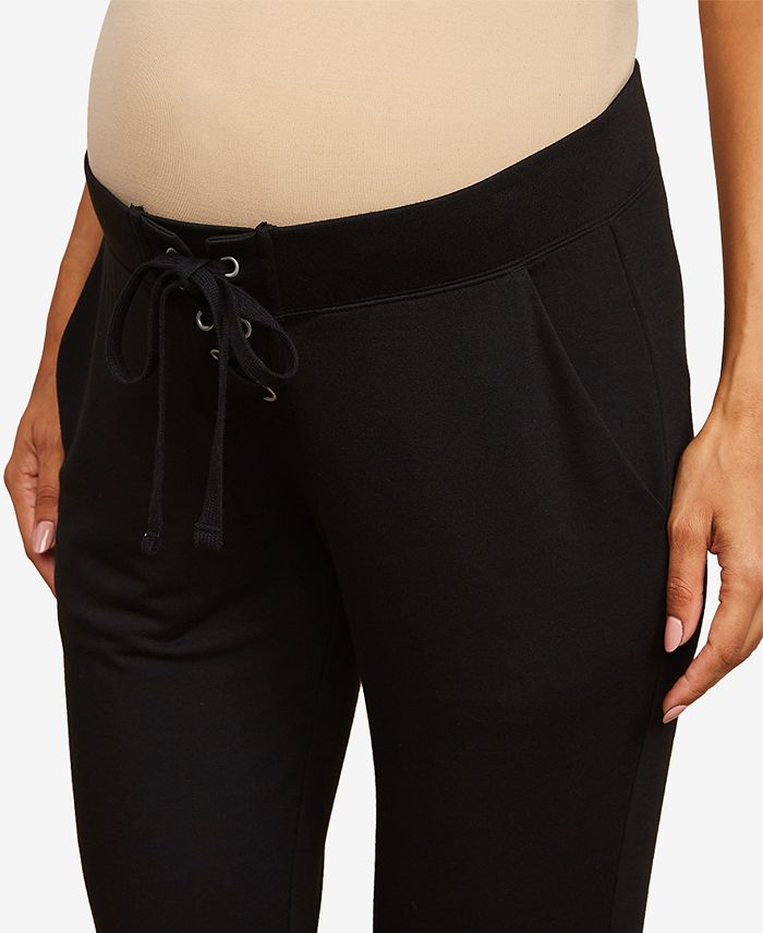 Motherhood Maternity Under Belly Jersey Knit Relaxed Fit Jogger Pants Macy's