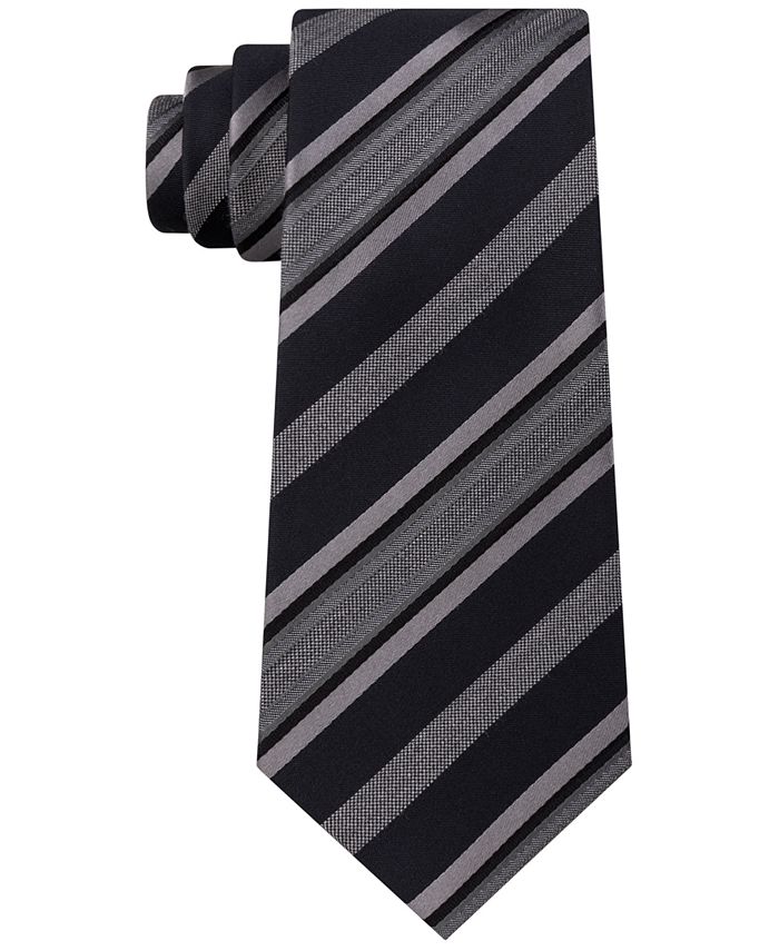 Kenneth Cole Reaction Men's Rail Stripe Slim Tie - Macy's