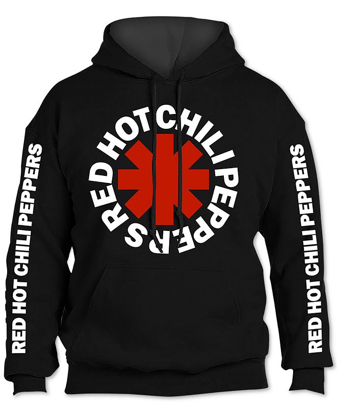 Merch Traffic Red Hot Chili Peppers Men's Graphic Hoodie & Reviews Hoodies & Sweatshirts Men