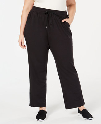 Ideology Plus Size Sweatpants, Created for Macy's - Macy's