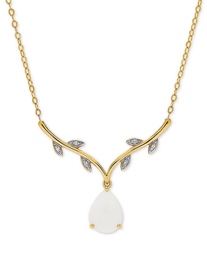 Macys opal new arrivals necklace