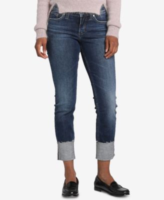 Silver Jeans Co. - Elyse Slim Cuffed Jeans