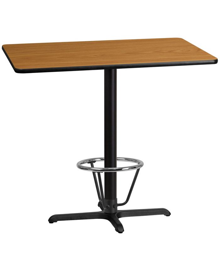 Flash Furniture 30'' X 45'' Rectangular Natural Laminate Table Top With