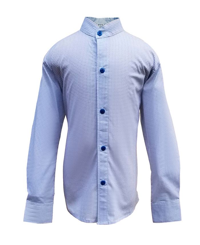 ROSIR Little Boys Mandarin Collar Shirt Macy's