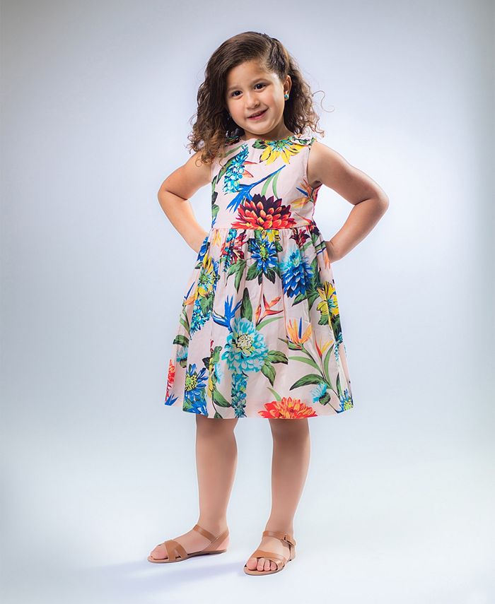 ROSIR Big Girls Paradise Flower Princess Dress - Macy's