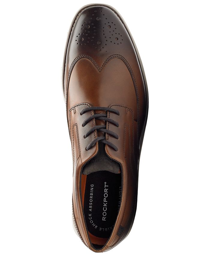 Rockport Men's Garett Wingtip Oxford Shoes - Macy's