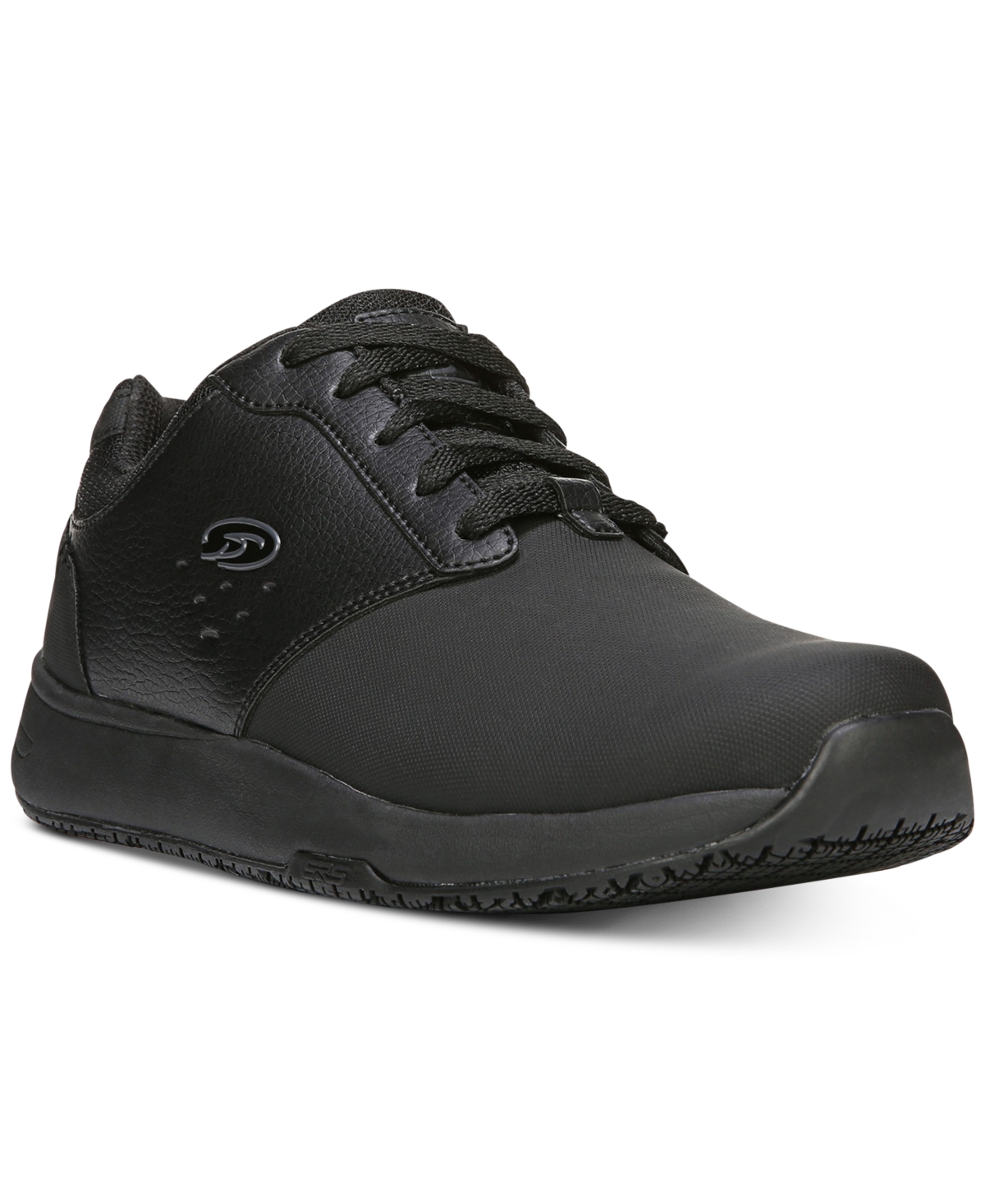 Men's Intrepid Oil & Slip Resistant Sneakers - Black
