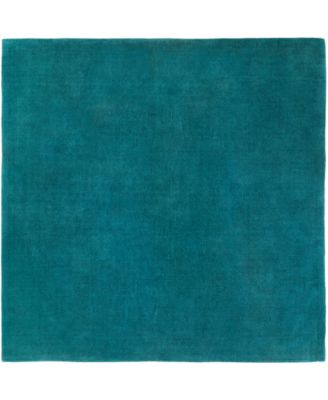 Livabliss - Mystique M-5330 Teal 9'9" Square Area Rug