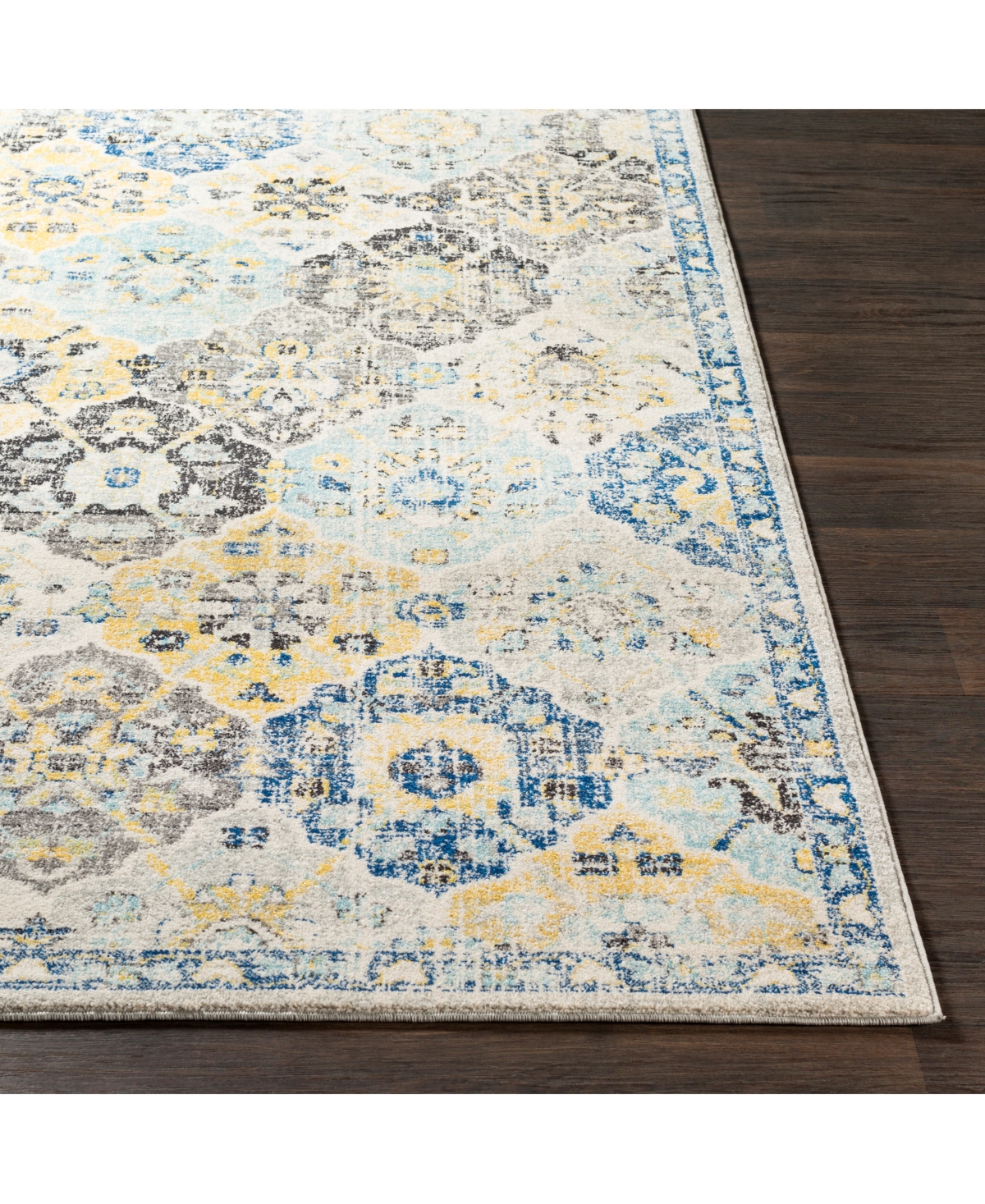 Livabliss Harput Hap-1072 DarkArea Rug - Blue