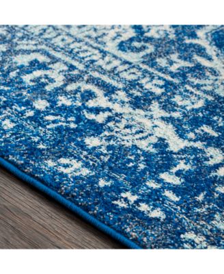Harput HAP-1022 Dark Blue 5'3" x 7'3" Area Rug