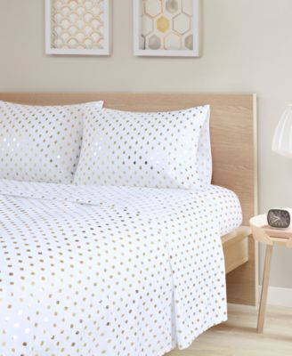 Metallic Dot Sheet Set, Full