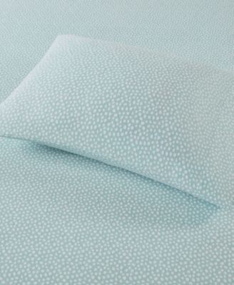 Novelty Printed Cotton Flannel 4-Pc. Sheet Set, Queen