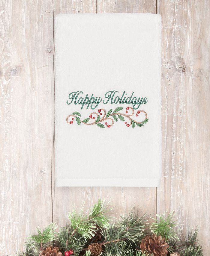 Holiday Greenery Christmas Kitchen Towels