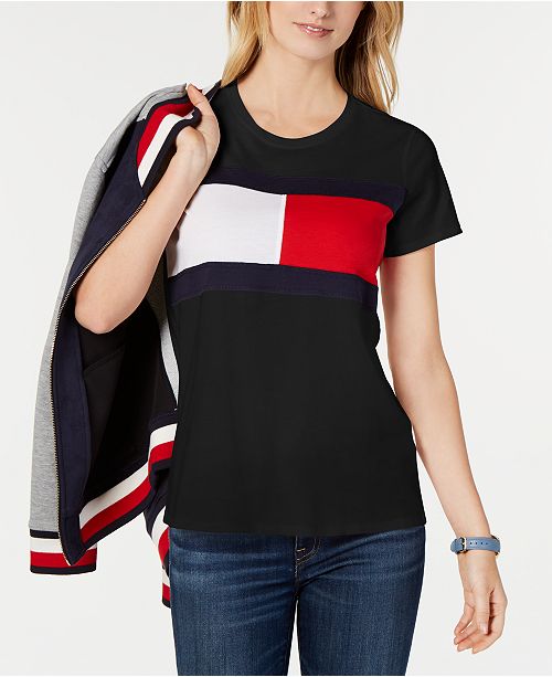 tommy hilfiger t shirt flag
