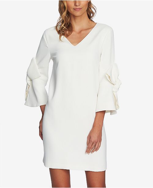 Cece Bow Embellished Shift Dress Reviews Dresses Women Macy S
