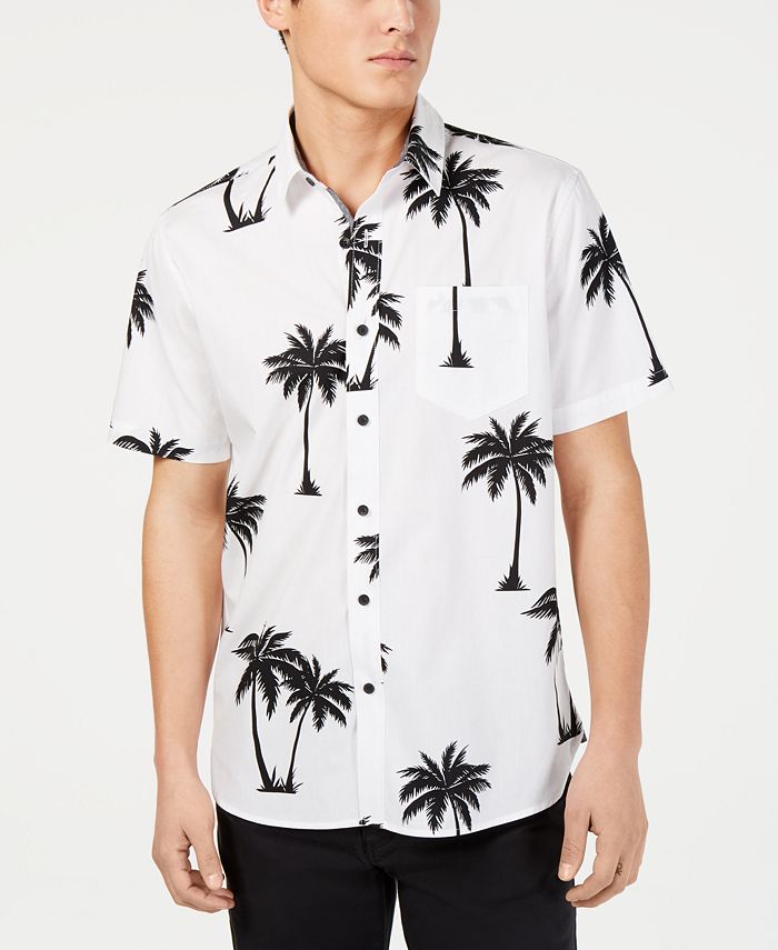 American Rag Men's Palm Tree Shirt, Created for Macy's - Macy's