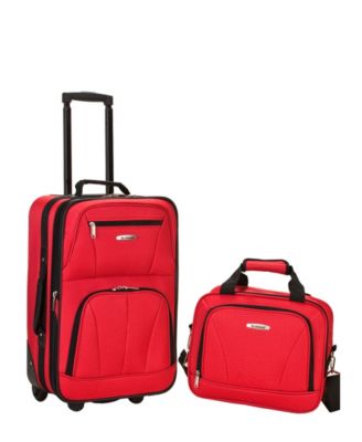 2-Pc. Pattern Softside Luggage Set