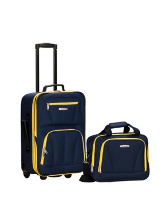 2-Pc. Pattern Softside Luggage Set
