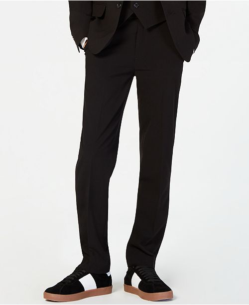 calvin klein slim fit 4 way stretch pants