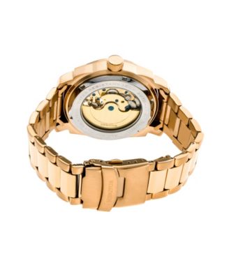 Automatic Helmsley Gold & White Stainless Steel Watches 45mm