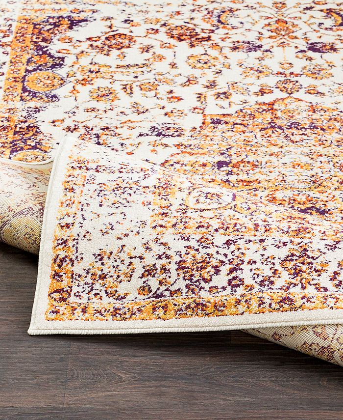 Surya CLOSEOUT! Aberdine ABE8023 Eggplant 2' x 3' Area Rug Macy's