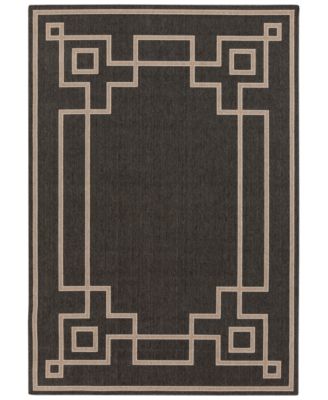 Livabliss - Alfresco ALF-9630 Black 3' x 5'6" Area Rug